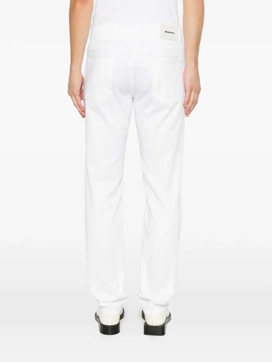 26SS 사르토리오 스트레이트 팬츠 SPJ001SJ749406 BIANCO - SARTORIO