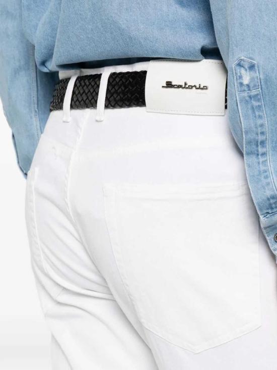26SS 사르토리오 스트레이트 팬츠 SPJ001SJ749406 BIANCO - SARTORIO
