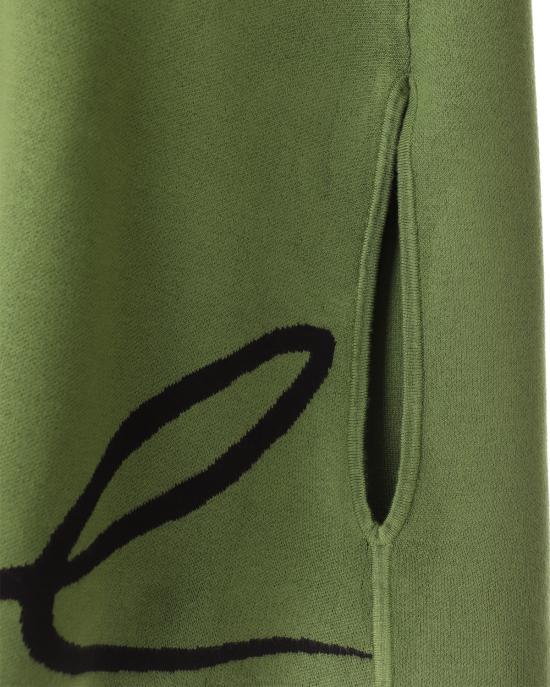  칼라거펠트 터틀넥 236W2001 377 pesto VERDE - KARL LAGERFELD