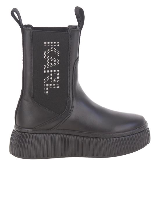  칼라거펠트 부츠 Kl42360 00X Black Lthr Mono NERO