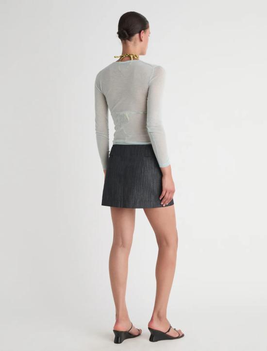 26SS 팔로마울 숏 스커트 WK1805 209 Grey - PALOMA WOOL