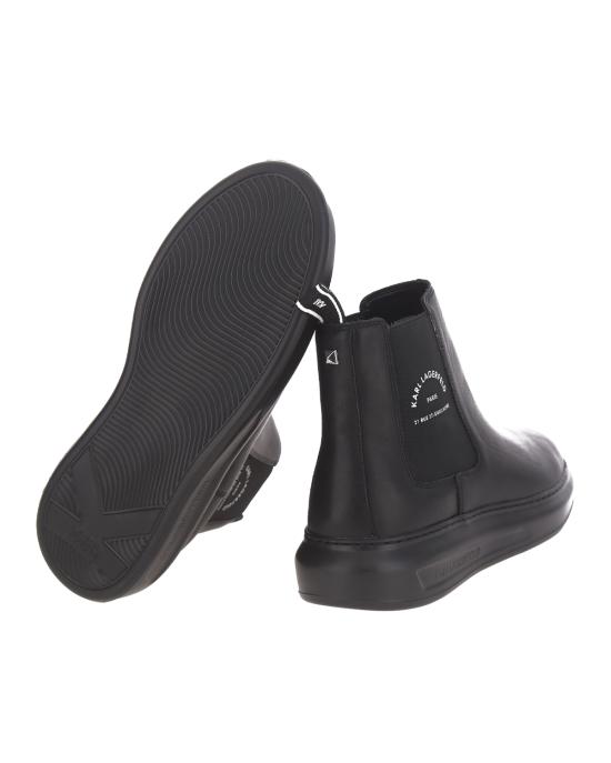  칼라거펠트 부츠 KL52541 00X Black Lthr Mono NERO - KARL LAGERFELD