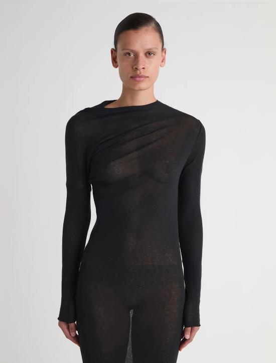 26SS 팔로마울 롱 원피스 WJOR02 999 Black - PALOMA WOOL