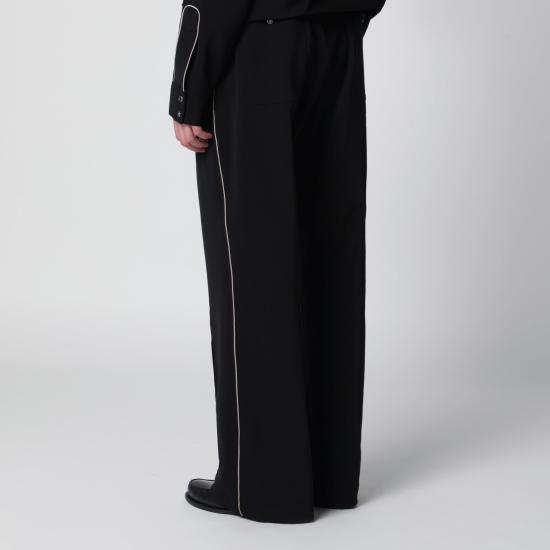 26SS 니들스 스트레이트 팬츠 SX224PL Black - NEEDLES