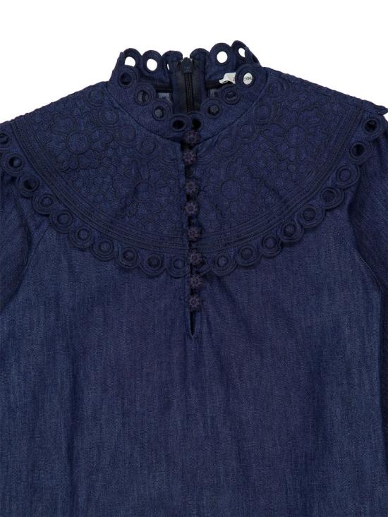 26FW 짐머만 숏 원피스 9161DS S263INK NAVY - ZIMMERMANN