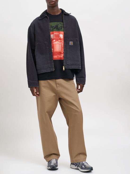 26FW 칼하트 WIP 스트레이트 팬츠 RI0363128Y02 Beige - CARHARTT WIP