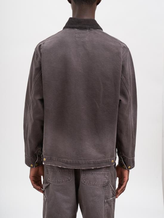 26FW 칼하트 WIP 데님 자켓 RI0352803TW17 Brown - CARHARTT WIP