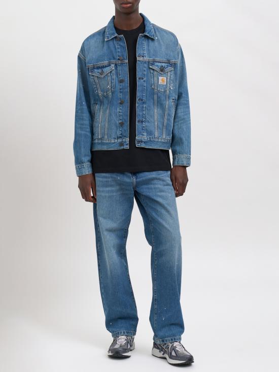 26FW 칼하트 WIP 데님 자켓 RI03335201EJ Blue - CARHARTT WIP
