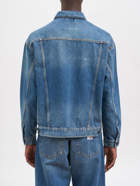 26FW 칼하트 WIP 데님 자켓 RI03335201EJ Blue - CARHARTT WIP