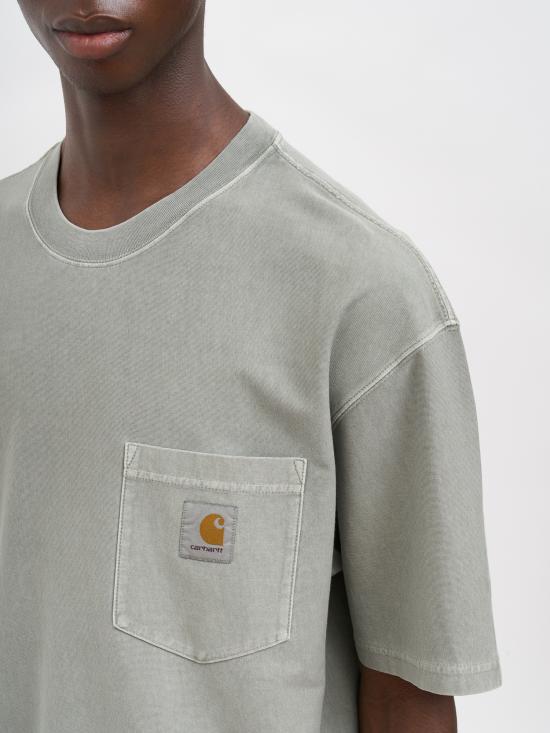 26FW 칼하트 WIP 반팔 티셔츠 RI0368633RFGD Green - CARHARTT WIP