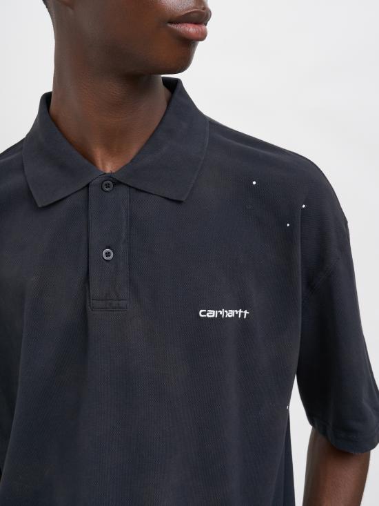 26FW 칼하트 WIP 폴로 티셔츠 RI03685689EJ Blue - CARHARTT WIP