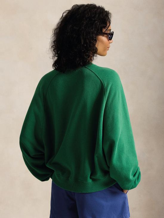 26SS 랄프 로렌 폴로 티셔츠 펠파 지로콜로 오버사이즈 베르데 - RALPH LAUREN