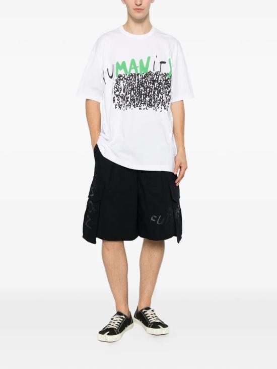 26SS 꼼데가르송 반팔 티셔츠 FQ T040 S26 WHITE - COMME DES GARCONS