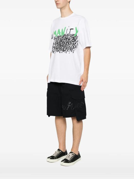26SS 꼼데가르송 반팔 티셔츠 FQ T040 S26 WHITE - COMME DES GARCONS
