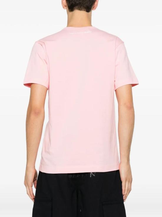 26SS 꼼데가르송 반팔 티셔츠 FQ T001 S26 PASTEL PINK - COMME DES GARCONS