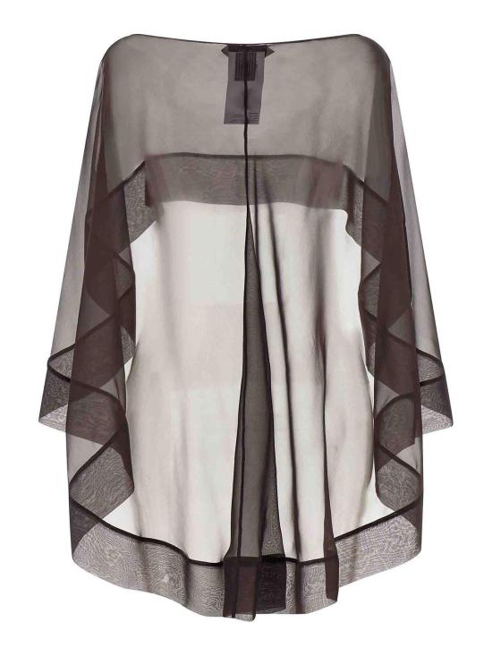 26SS 알베르타 페레티 케이프 330201150103 Brown - ALBERTA FERRETTI