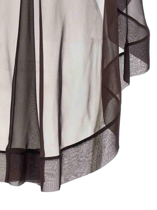 26SS 알베르타 페레티 케이프 330201150103 Brown - ALBERTA FERRETTI
