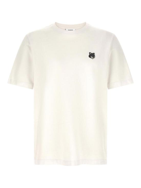 26SS 메종키츠네 폭스 헤드 컴포트 티셔츠 PM00108KJ7025P100 White