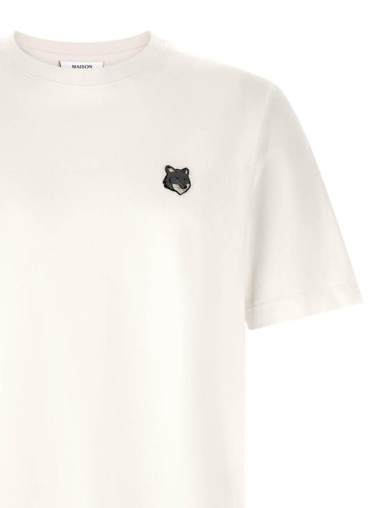 26SS 메종키츠네 폭스 헤드 컴포트 티셔츠 PM00108KJ7025P100 White - MAISON KITSUNE