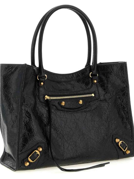 26SS 발렌시아가 토트백 852609210F61000 Black - BALENCIAGA
