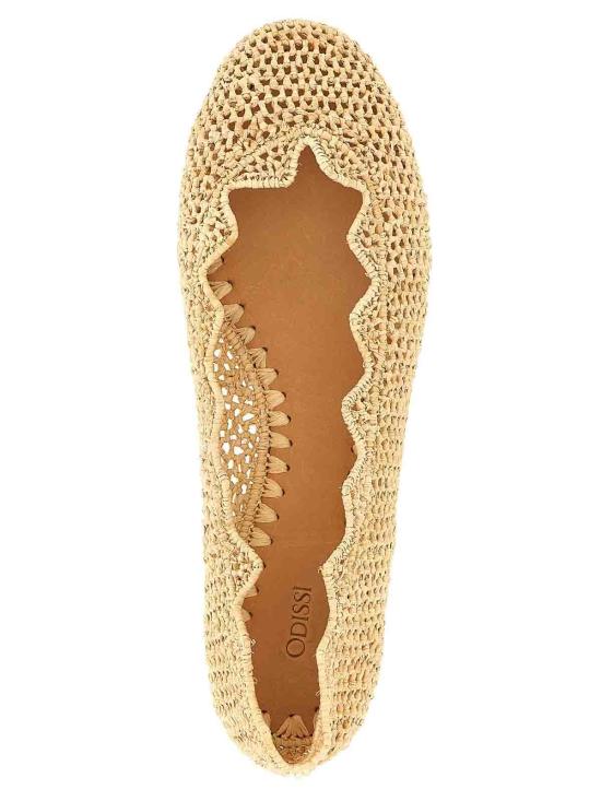 26SS 오디시 플랫 슈즈 OD46213A23110131 Beige - ODISSI