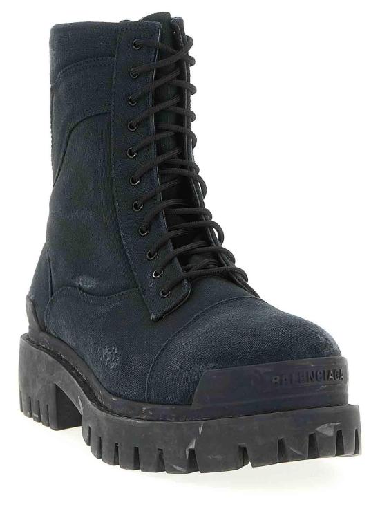 26SS 발렌시아가 컴뱃 스트라이크 부츠 845015W2H111000 Black - BALENCIAGA