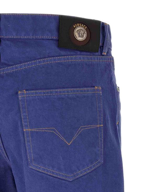 26SS 베르사체 스트레이트 팬츠 10245691A178711DB10 Blue - VERSACE