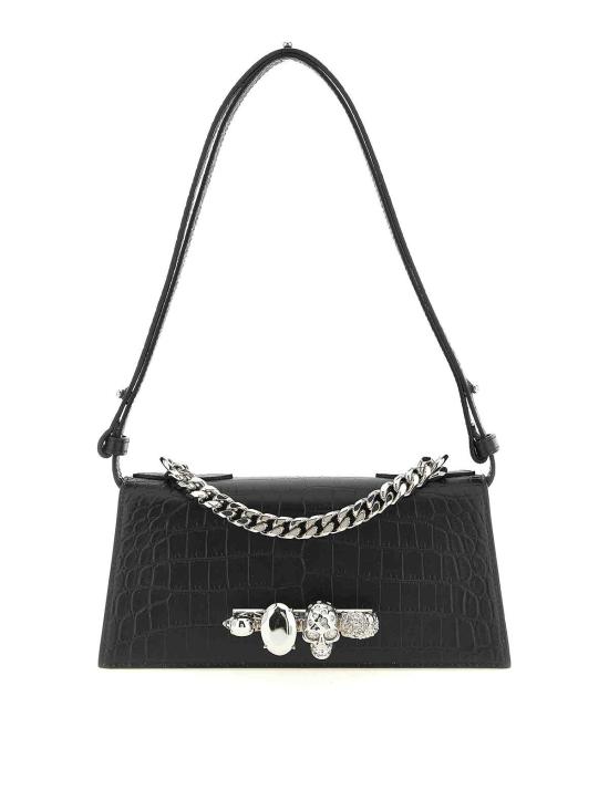 26SS 알렉산더 맥퀸 숄더백 8661381HBT21000 Black