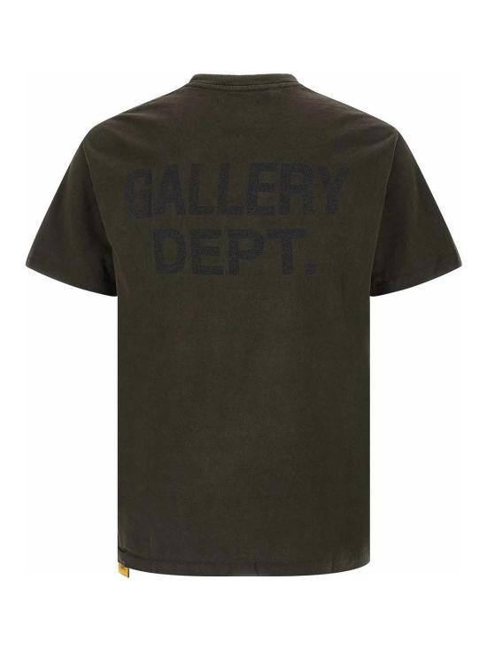 26SS 갤러리 디파트먼트 반팔 티셔츠 TOP043WASHEDBLACK Black - GALLERY DEPT