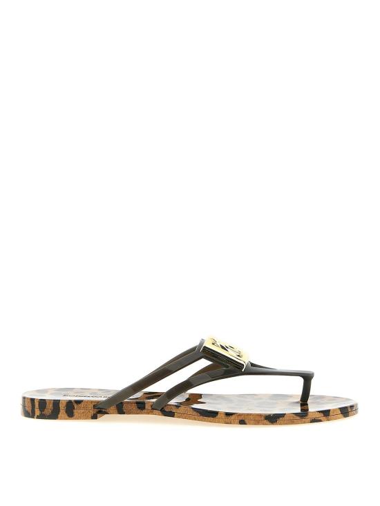 26SS 돌체앤가바나 러버 비치웨어 슬라이드 CW2418AY850HY13M Multicolour