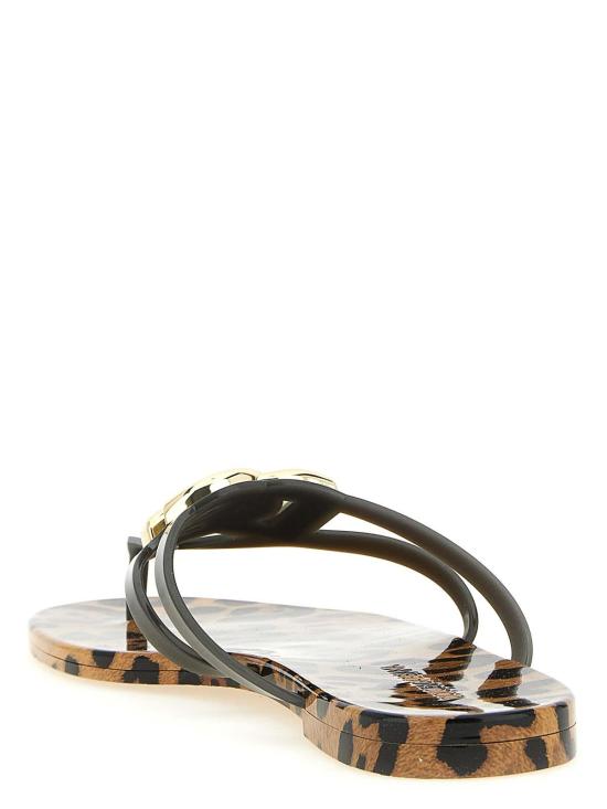 26SS 돌체앤가바나 러버 비치웨어 슬라이드 CW2418AY850HY13M Multicolour - DOLCE & GABBANA