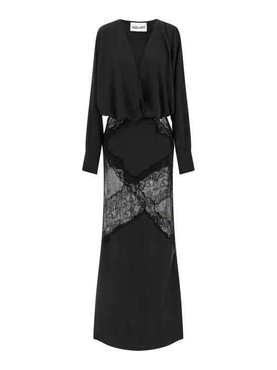 26SS 바일랑 롱 원피스 DR162BLACK Black
