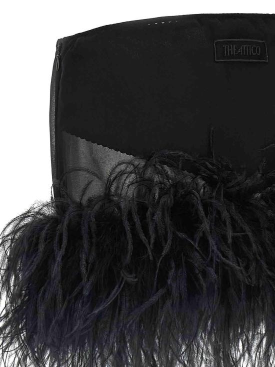26SS 디 아티코 숏 스커트 260WCR00153100 Black - THE ATTICO