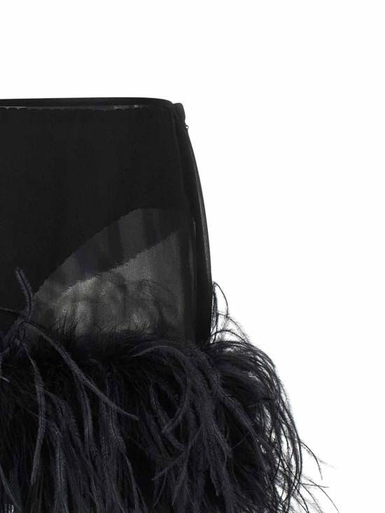 26SS 디 아티코 숏 스커트 260WCR00153100 Black - THE ATTICO