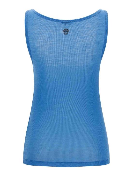 26SS 베르사체 민소매 티셔츠 10236981A175481V440 Light Blue - VERSACE
