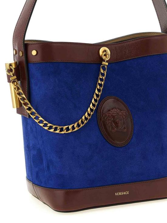 26SS 베르사체 크로스백 10234601A178502NO6J Blue - VERSACE