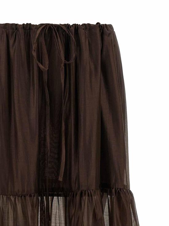 26SS 트윈셋 롱 스커트 261TF204312110 Brown - TWINSET