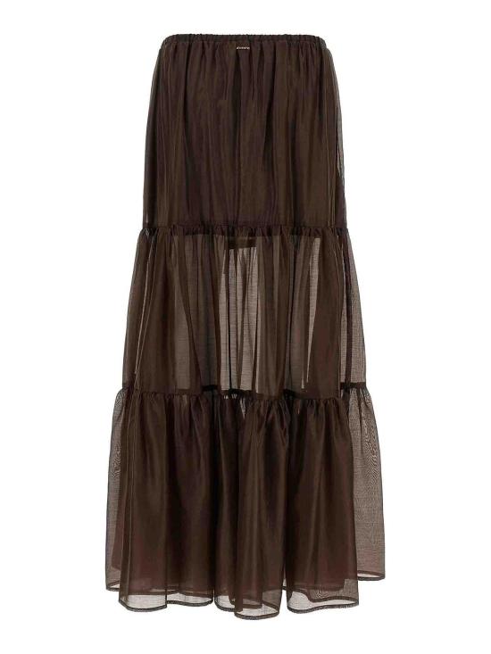 26SS 트윈셋 롱 스커트 261TF204312110 Brown - TWINSET