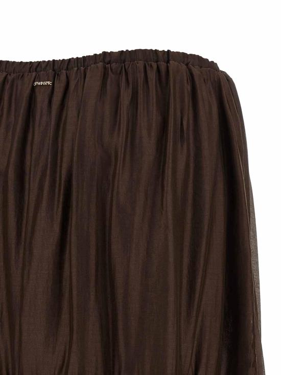 26SS 트윈셋 롱 스커트 261TF204312110 Brown - TWINSET