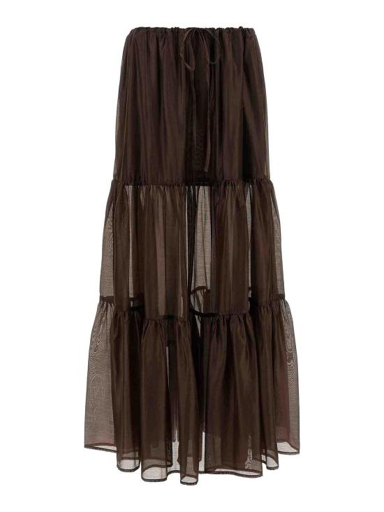 26SS 트윈셋 롱 스커트 261TF204312110 Brown
