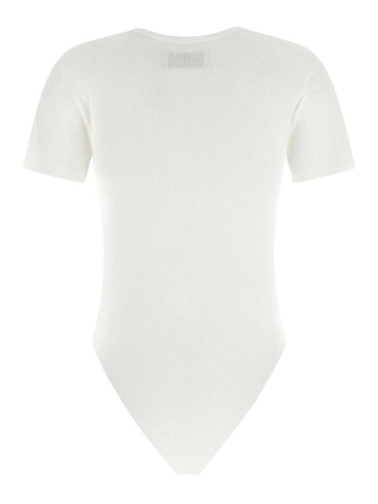 26SS 비비안웨스트우드 바디수트 티셔츠 1G010012J009CA401 White - VIVIENNE WESTWOOD