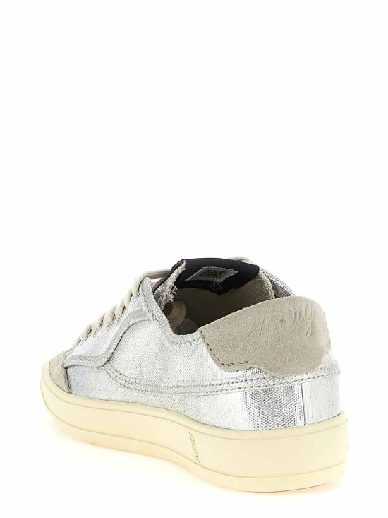 26SS 오트리 WINDSCAPE 로우 스니커즈 스웨이드 SCLWCU07 Silver - AUTRY