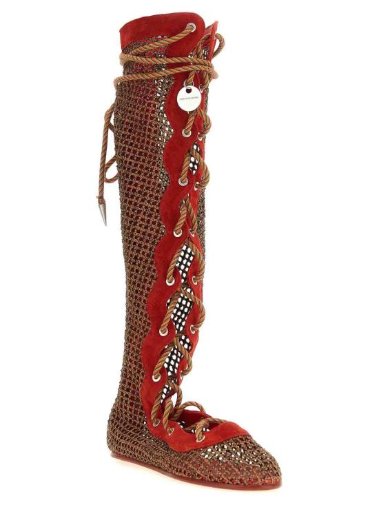 26SS 키코 코스타디노브 부츠 KKWSS26FT05140 Red - KIKO KOSTADINOV