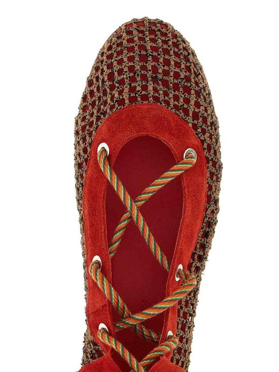 26SS 키코 코스타디노브 부츠 KKWSS26FT05140 Red - KIKO KOSTADINOV