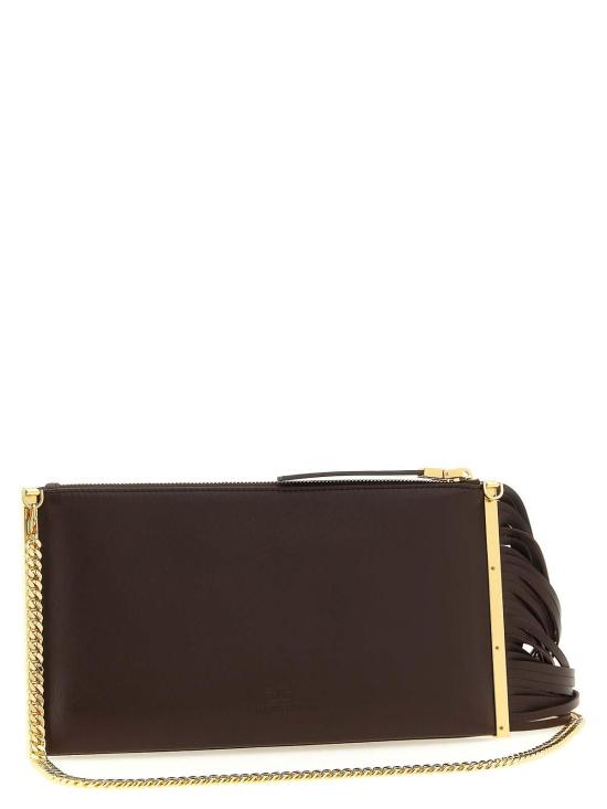 26SS 엘리자베타프랜치 클러치/파우치 BS05N62E2644 Brown - ELISABETTA FRANCHI