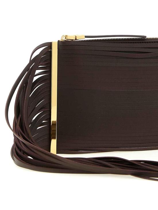 26SS 엘리자베타프랜치 클러치/파우치 BS05N62E2644 Brown - ELISABETTA FRANCHI