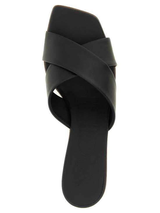 26SS 비치니 뮬/슬리퍼 C600001002 Black - VICINI