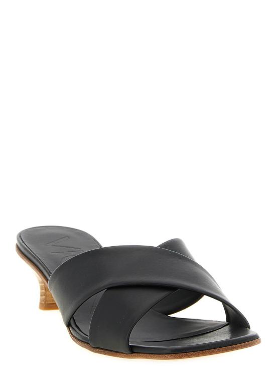 26SS 비치니 뮬/슬리퍼 C600001002 Black - VICINI