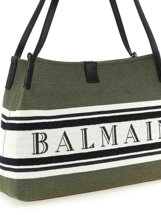 26SS 발망 토트백 GN0FF034TJBRUJE Green - BALMAIN
