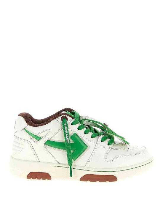 26SS 오프화이트 스니커즈 OMIA189S26LEA0090150 Green